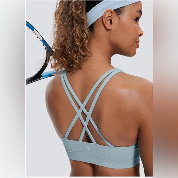 NWT CRZ Yoga Strappy Bra - Picture 4 of 4